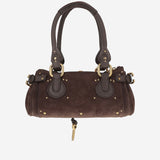 BORSA PADDINGTON PICCOLA IN PELLE SCAMOSCIATA CH26AS805S77 24X CHLOE 