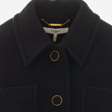 BLAZER CHLOÉ OVES ARIES IN LANA CH26AVE08060 001 CHLOE 