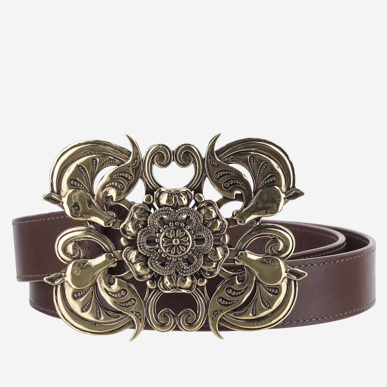 CINTURA WILD MEDALLION IN PELLE CH26WBB03CWL 233 CHLOE 