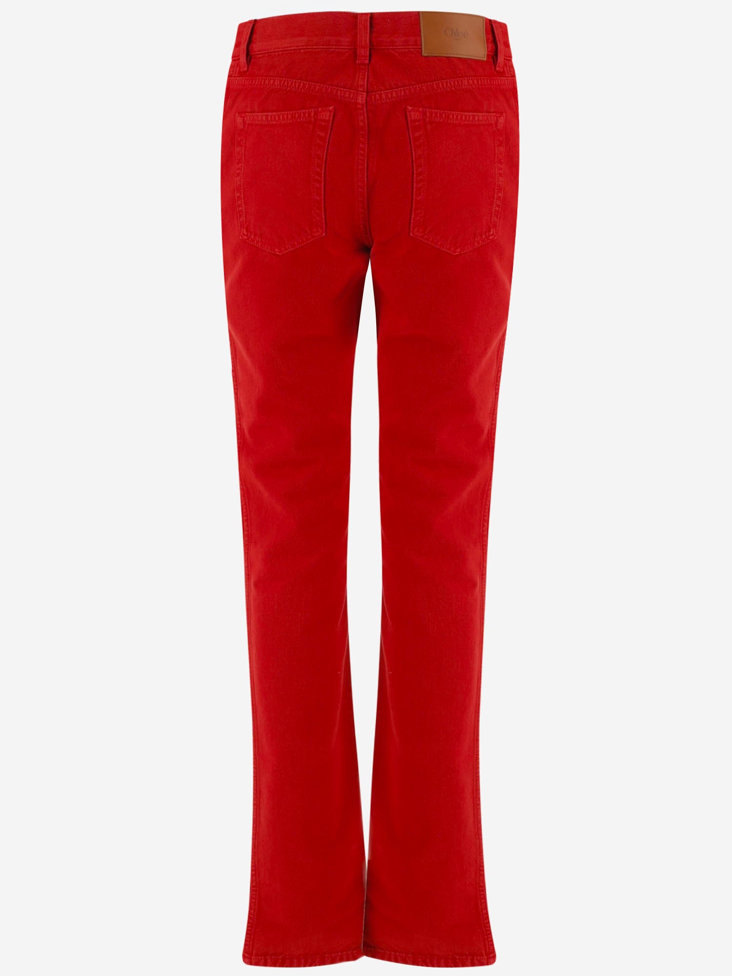 JEANS SLIM IN DENIM DI COTONE CH26WDP21159 656 CHLOE 