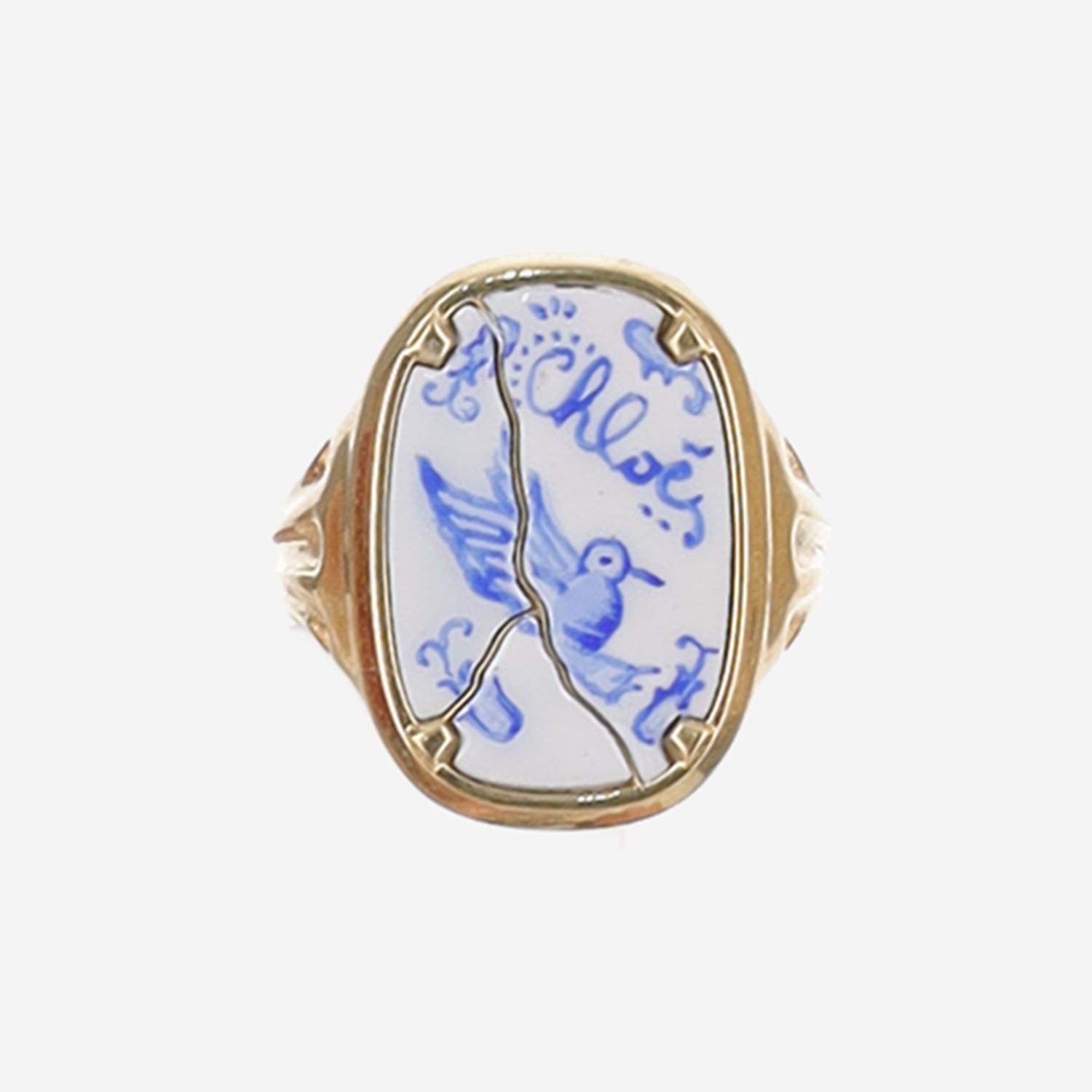 ANELLO COLIBRÌ IN OTTONE CH26WJR01NRA 91J CHLOE 