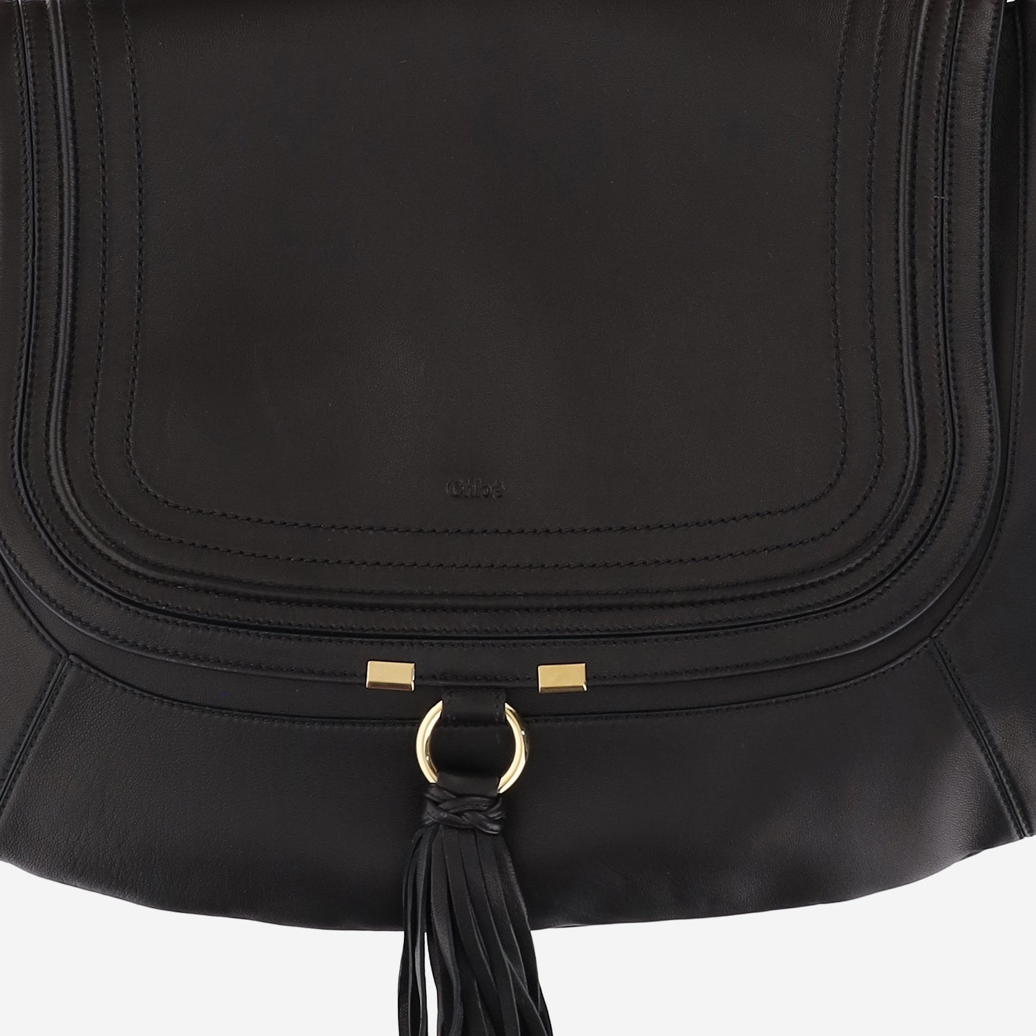 Borsa hobo Marcie Foulard grande in pelle CH26WS841T14 001 CHLOE 