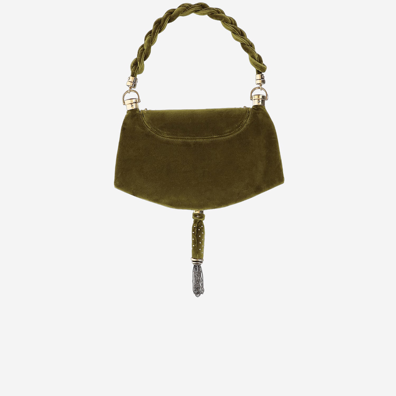 Borsa hobo Marcie Foulard piccola in velluto CH26WS842T15 3D1 CHLOE 