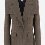 Giacca sartoriale monopetto in lana CH26WVE35171 92N CHLOE 