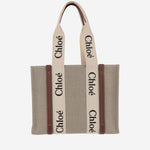 BORSA TOTE MEDIA WOODY CHC22AS383I26 90U CHLOE 
