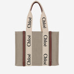 BORSA TOTE MEDIA WOODY CHC22AS383I26 90U CHLOE 