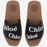 SANDALI PIATTI WOODY CHC22U188Z3 001 CHLOE 