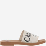 SANDALI PIATTI WOODY CHC22U188Z3 101 CHLOE 