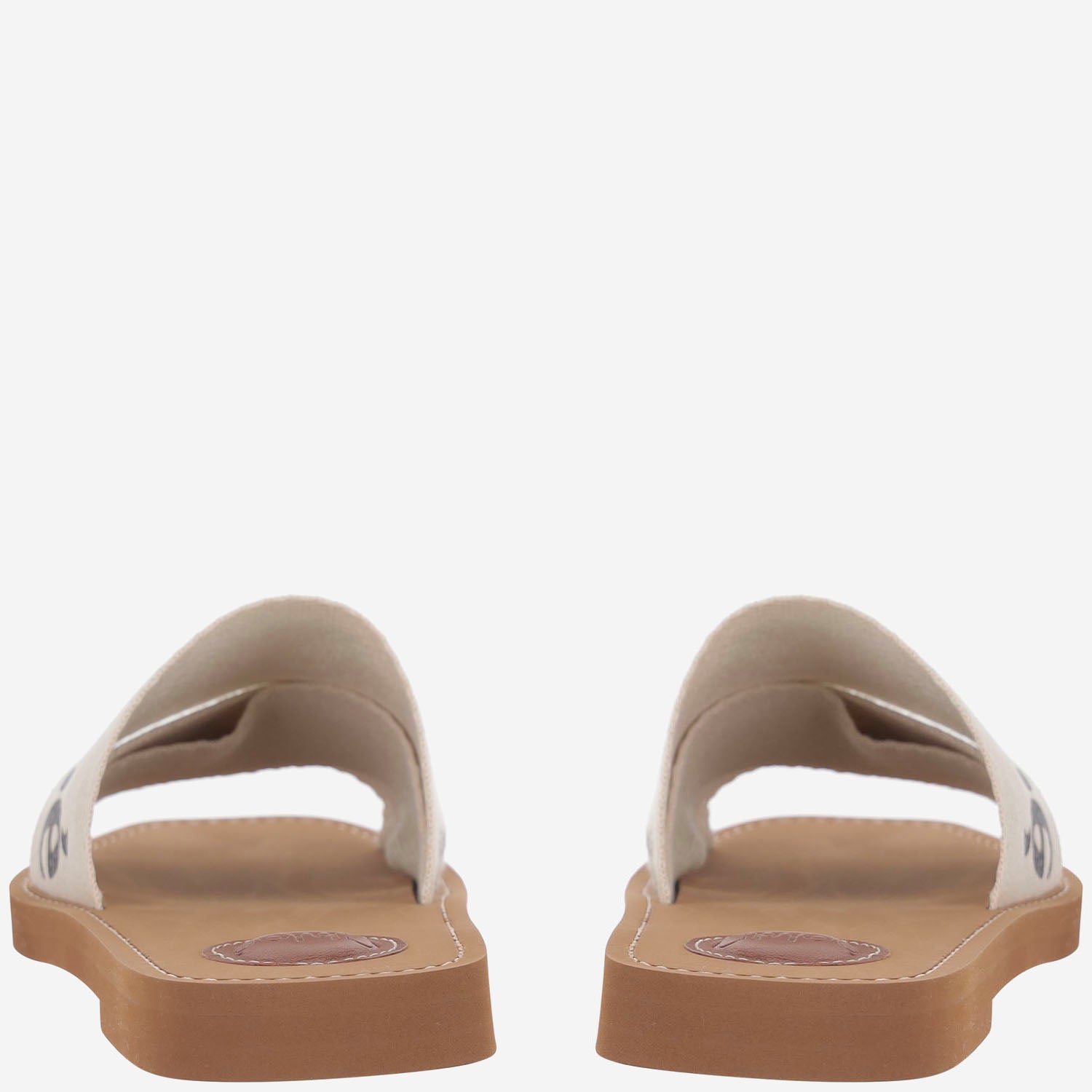 SANDALI PIATTI WOODY CHC22U188Z3 101 CHLOE 