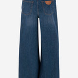 JEANS IN DENIM DI COTONE CHC24ADP02150 402 CHLOE 