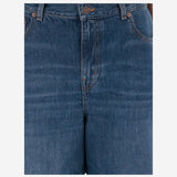 JEANS IN DENIM DI COTONE CHC24ADP02150 402 CHLOE 