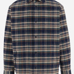 CAMICIA IN COTONE CON MOTIVO CHECK MSH06 FAC1810096 DARKPARK 