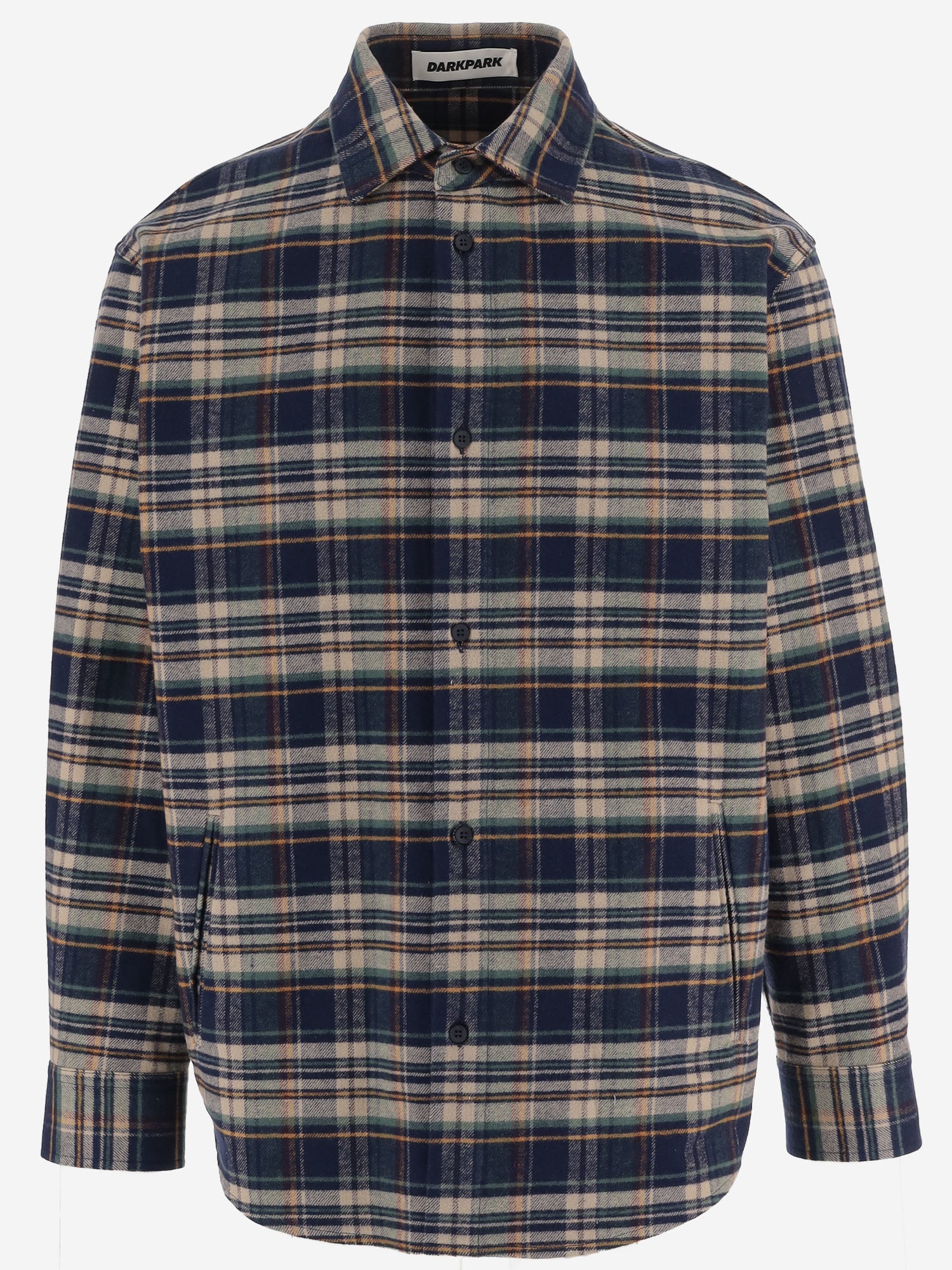 CAMICIA IN COTONE CON MOTIVO CHECK MSH06 FAC1810096 DARKPARK 