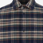 CAMICIA IN COTONE CON MOTIVO CHECK MSH06 FAC1810096 DARKPARK 