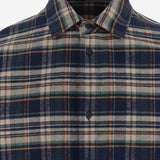 CAMICIA IN COTONE CON MOTIVO CHECK MSH06 FAC1810096 DARKPARK 