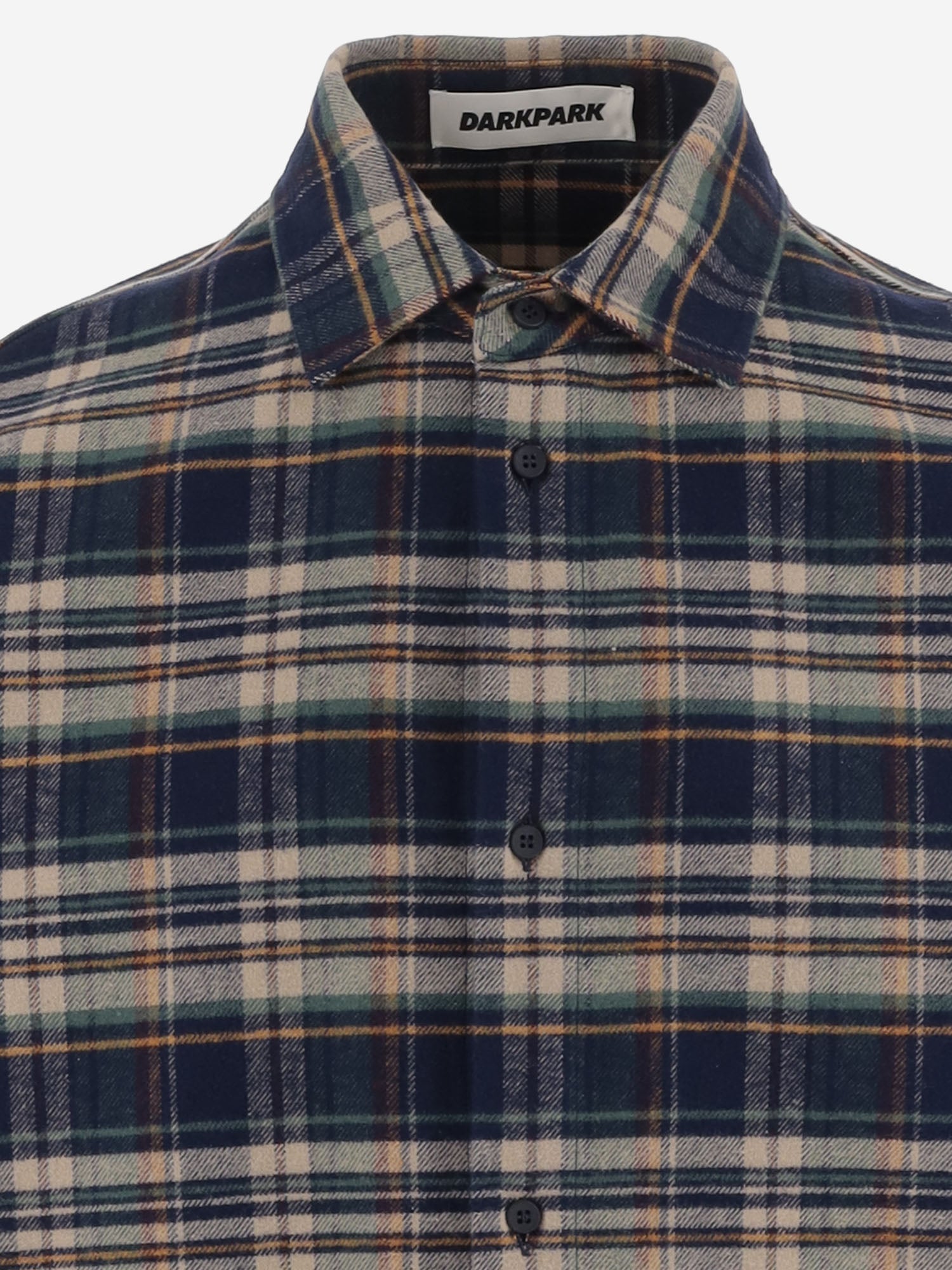 CAMICIA IN COTONE CON MOTIVO CHECK MSH06 FAC1810096 DARKPARK 