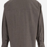 CAMICIA IN MISTO VISCOSA STRETCH A QUADRI MSH06 FAC1870095 DARKPARK 