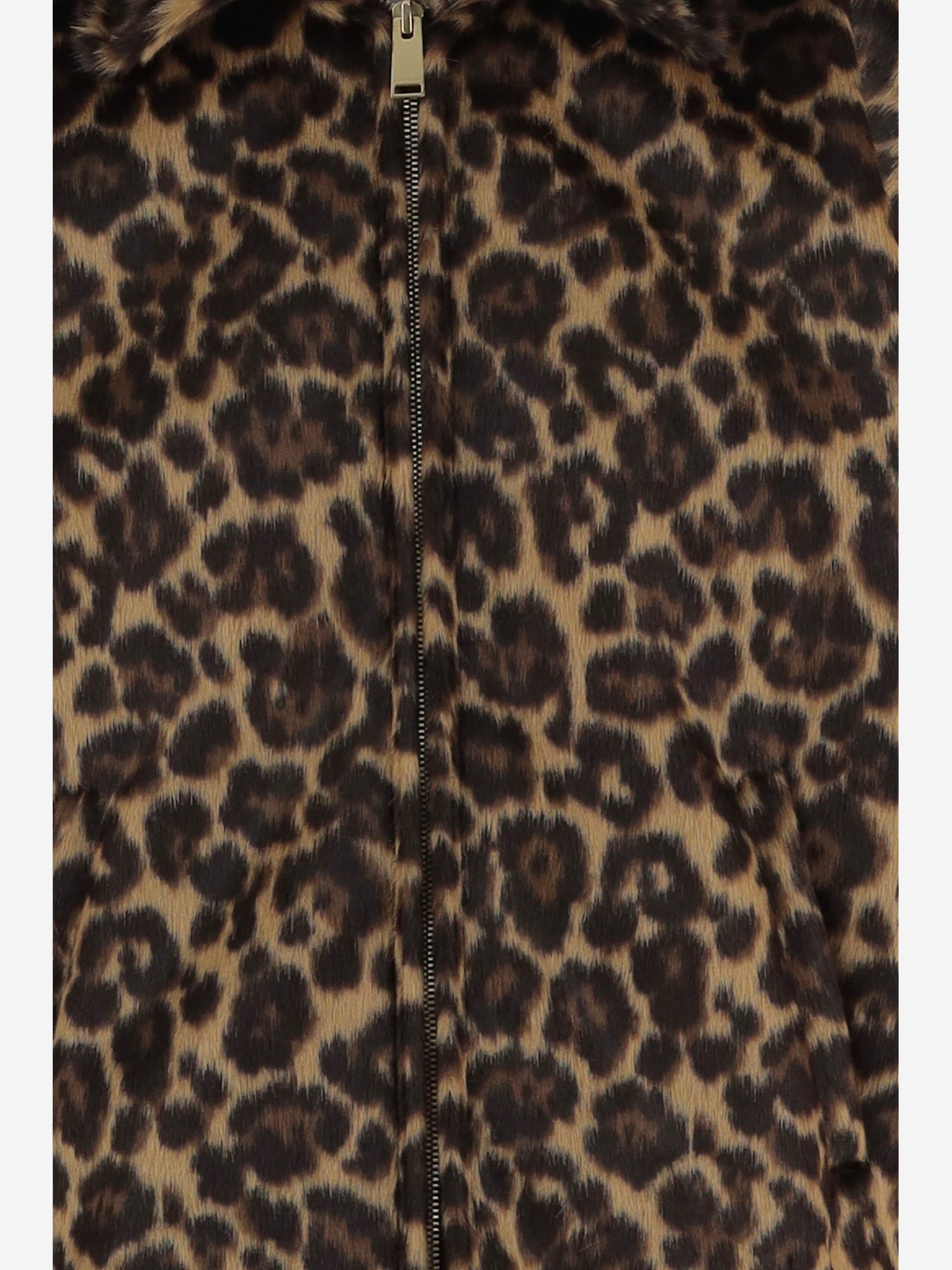 GIACCA DOPPIO COLLO MABLE CON MOTIVO ANIMALIER WJA34 FLT130026 DARKPARK 