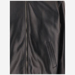 GIACCA BOMBER MABEL CON DOPPIO COLLETTO IN PELLE WJA34 LTP040099 DARKPARK 