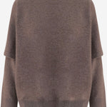 MAGLIONE IN LANA E CASHMERE WKN03 YAW030080 DARKPARK 