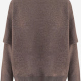 MAGLIONE IN LANA E CASHMERE WKN03 YAW030080 DARKPARK 