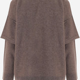 MAGLIONE IN LANA E CASHMERE WKN03 YAW030080 DARKPARK 