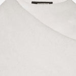 MAGLIA IN LANA E CASHMERE CON DRAPPEGGIO WKN04 YAW030001 DARKPARK 