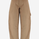 PANTALONI CARGO AUDREY IN VELLUTO DI COTONE STRETCH WTR03N FAC1910085 DARKPARK 