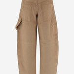 PANTALONI CARGO AUDREY IN VELLUTO DI COTONE STRETCH WTR03N FAC1910085 DARKPARK 