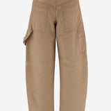 PANTALONI CARGO AUDREY IN VELLUTO DI COTONE STRETCH WTR03N FAC1910085 DARKPARK 