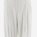 PANTALONI IN MISTO NYLON STRETCH CON PINCES WTR109 FAC1840001 DARKPARK 