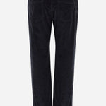 PANTALONI IN VELLUTO A COSTE A GAMBA DRITTA WTR120A FAP170099 DARKPARK 