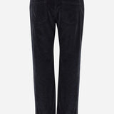 PANTALONI IN VELLUTO A COSTE A GAMBA DRITTA WTR120A FAP170099 DARKPARK 