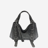 BORSA A MANO "D-ONE" IN DENIM DI COTONE X10930 P9403T8013 DIESEL 