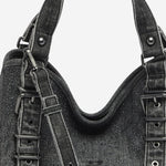 BORSA A MANO "D-ONE" IN DENIM DI COTONE X10930 P9403T8013 DIESEL 