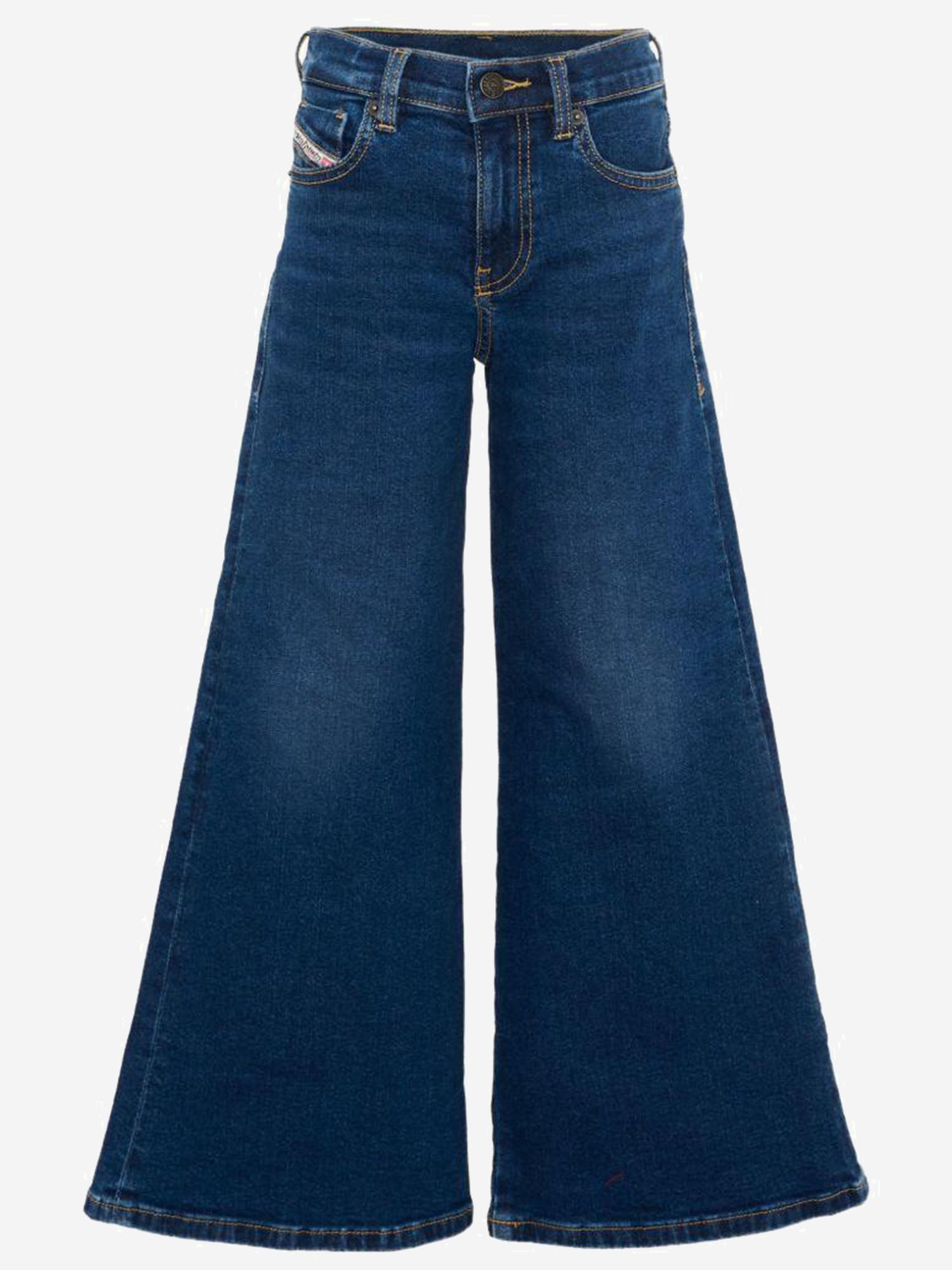 JEANS REALIZZATI IN DENIM DI COTONE STRETCH J00816 KXBSEK01 DIESEL KIDS 