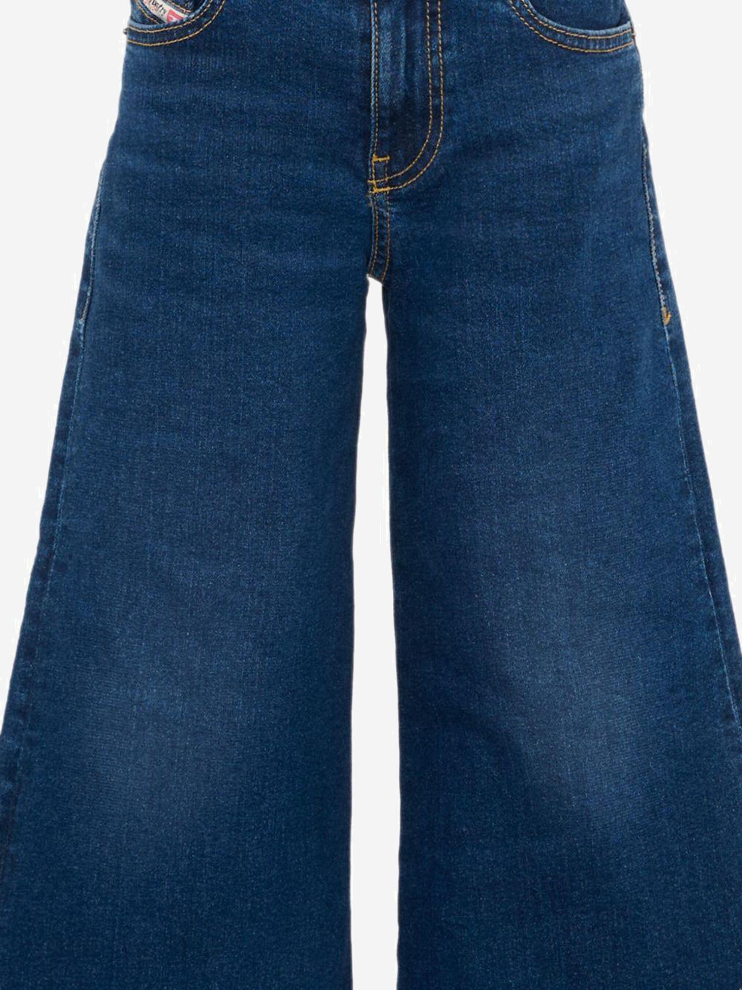 JEANS REALIZZATI IN DENIM DI COTONE STRETCH J00816 KXBSEK01 DIESEL KIDS 