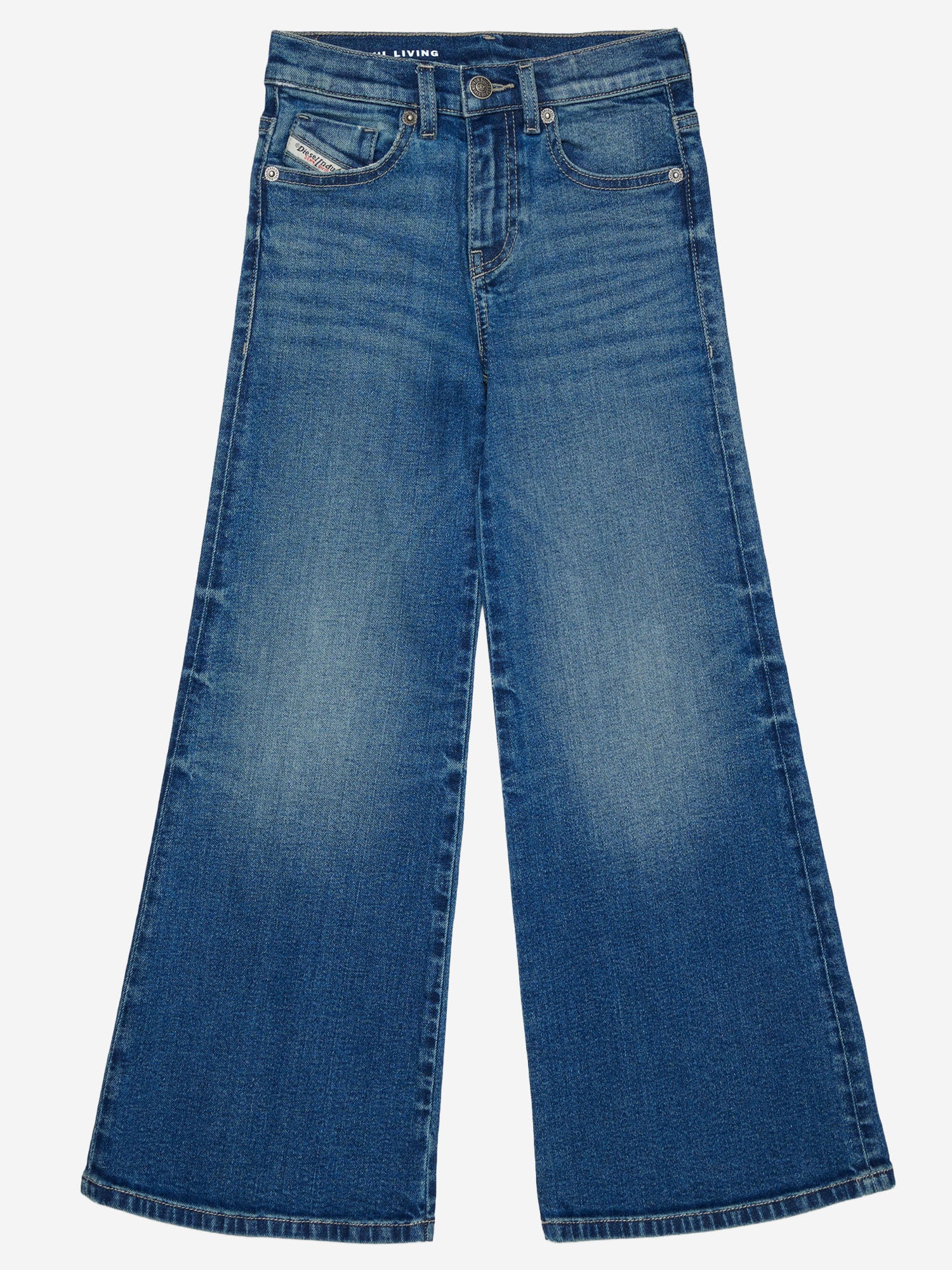 JEANS IN DENIM DI COTONE STRETCH J00816 KXBU3K01 DIESEL KIDS 