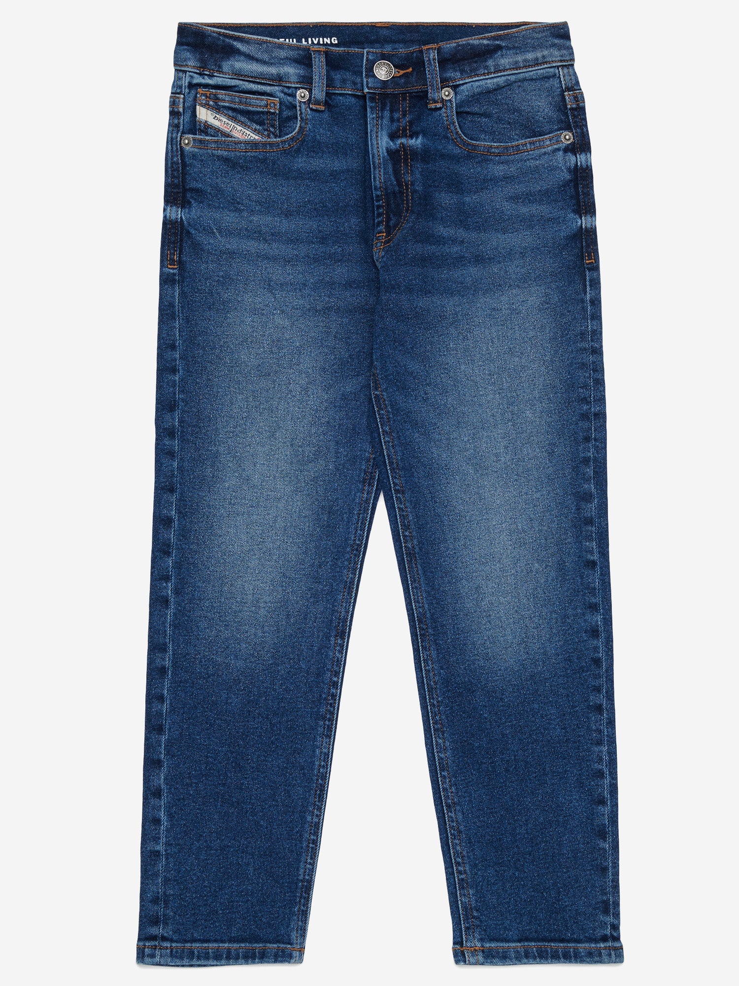 JEANS IN DENIM DI COTONE STRETCH J00981 KXBU5K01 DIESEL KIDS 