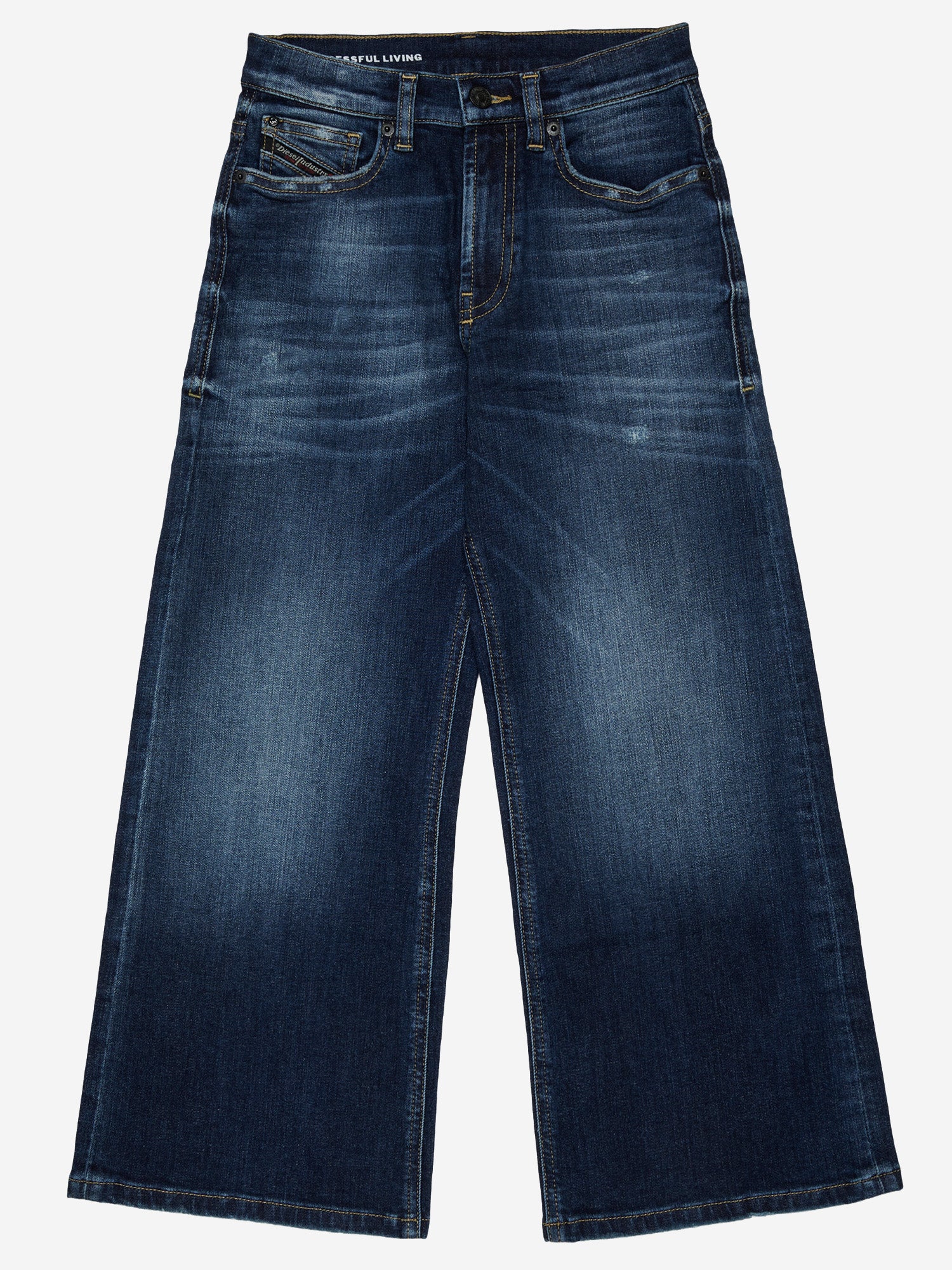 JEANS IN DENIM DI COTONE STRETCH J02322 KXBULK01 DIESEL KIDS 