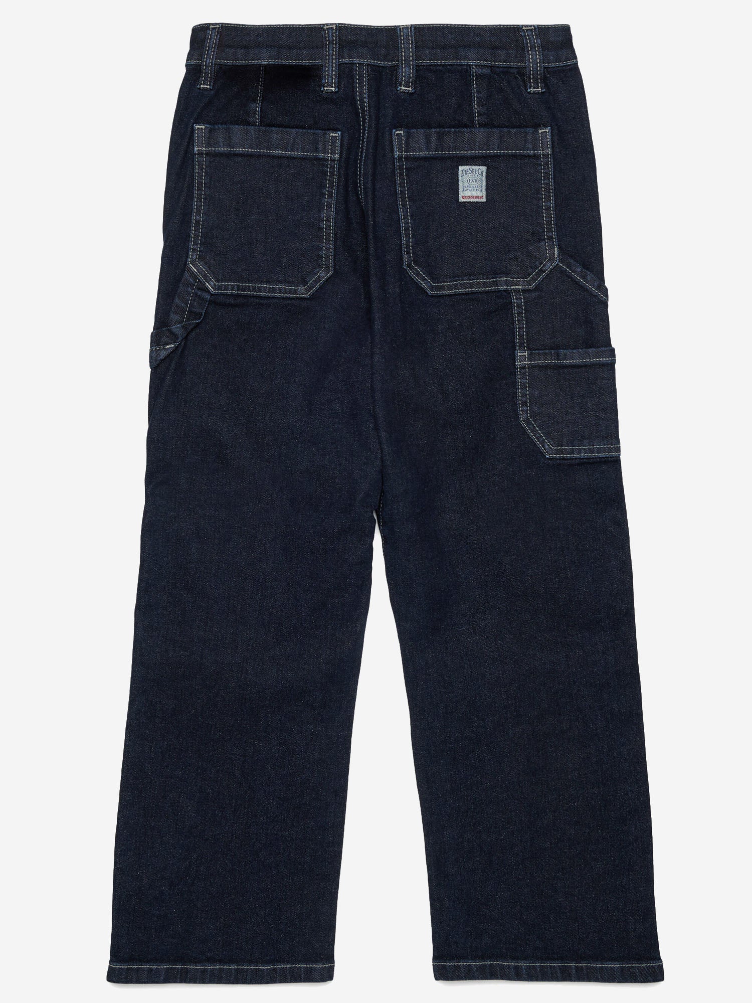 JEANS IN DENIM DI COTONE STRETCH J02361 KXBUSK01 DIESEL KIDS 