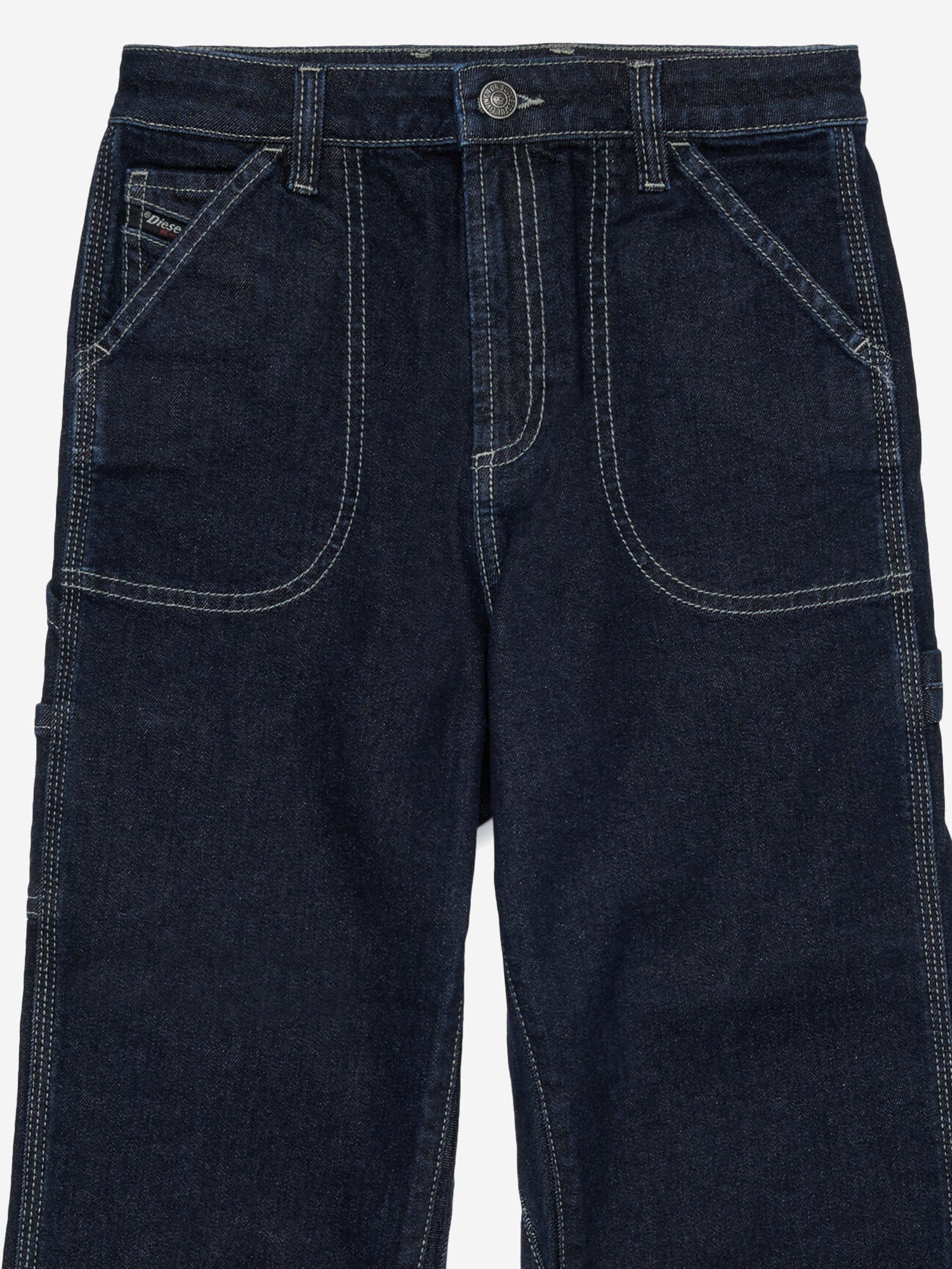 JEANS IN DENIM DI COTONE STRETCH J02361 KXBUSK01 DIESEL KIDS 