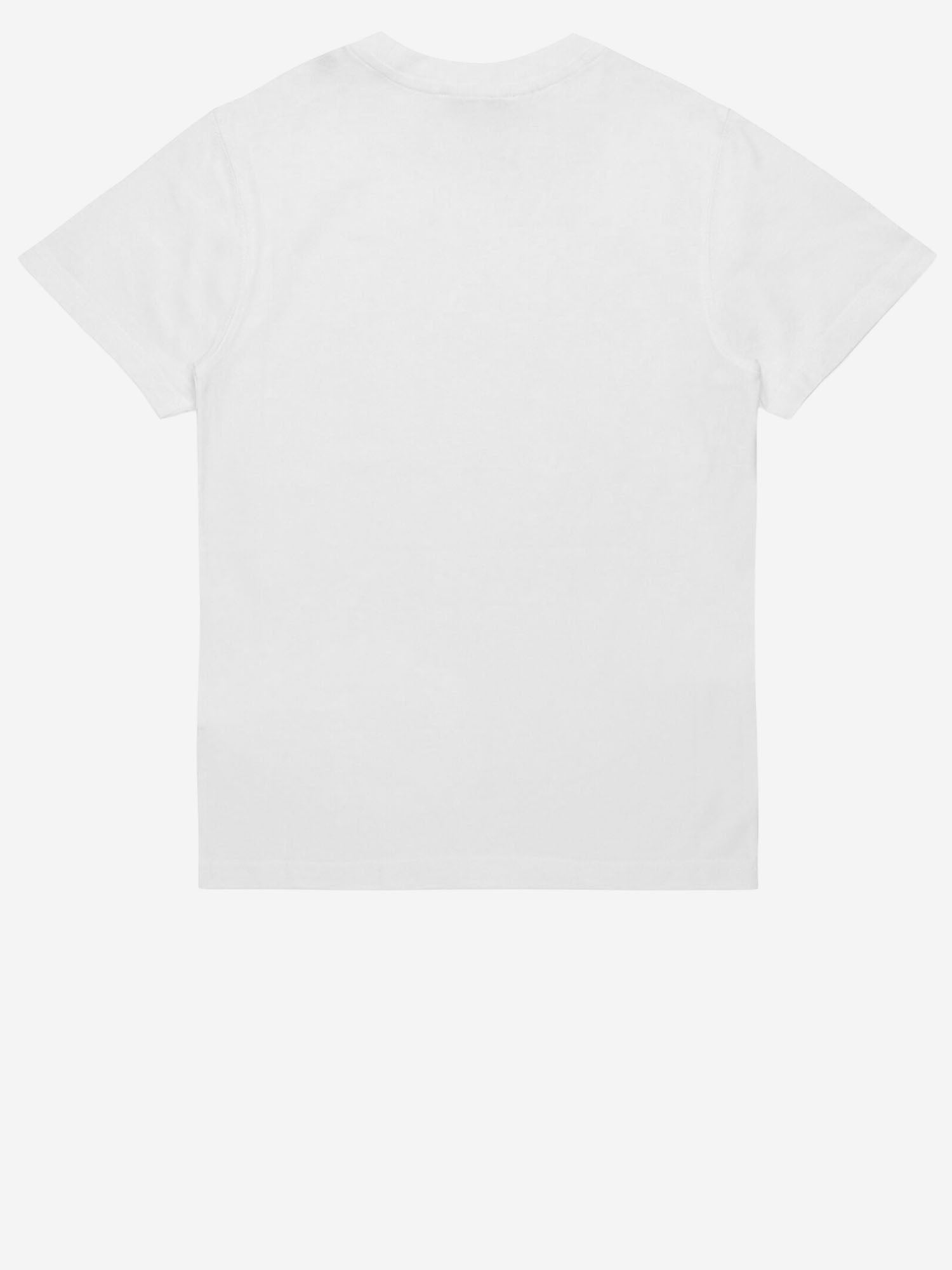 T-SHIRT IN COTONE CON LOGO J02501 0GRAIK100 DIESEL KIDS 