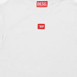 T-SHIRT IN COTONE CON LOGO J02501 0GRAIK100 DIESEL KIDS 