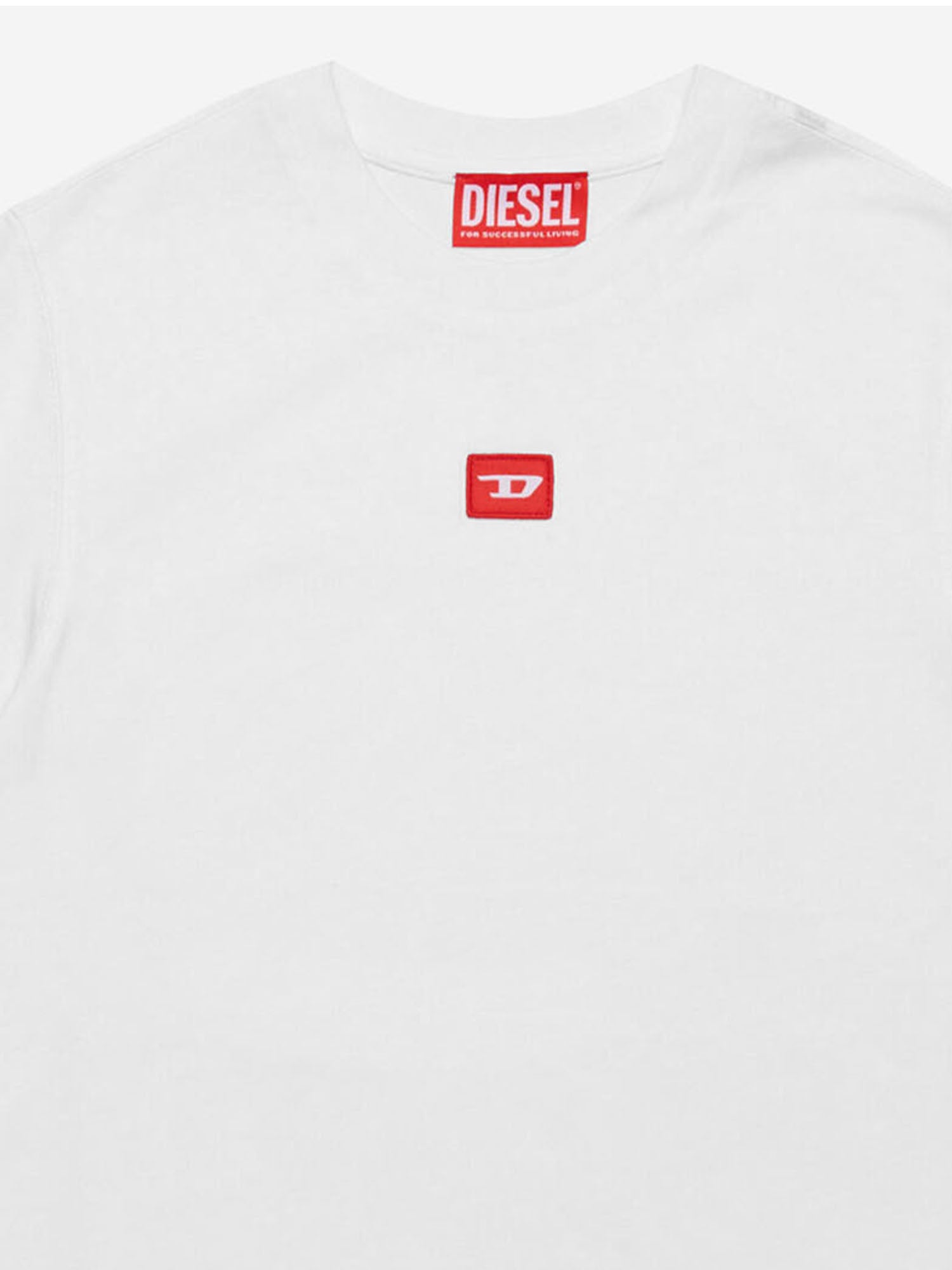 T-SHIRT IN COTONE CON LOGO J02501 0GRAIK100 DIESEL KIDS 