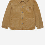 GIACCA STILE WORKWEAR IN COTONE J02546 KXBUPK760 DIESEL KIDS 
