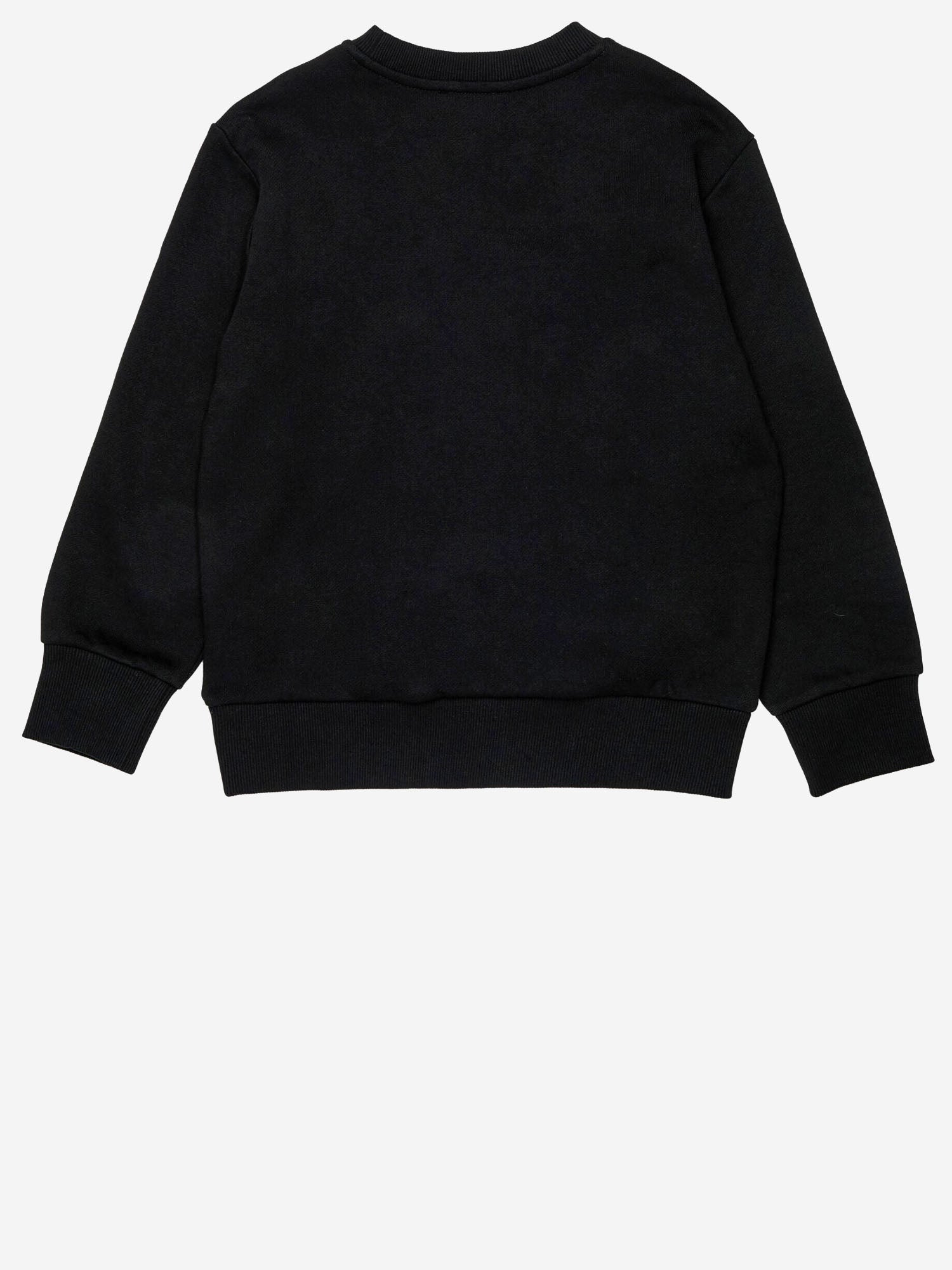FELPA IN COTONE CON LOGO J02611 0GEADK900 DIESEL KIDS 