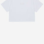 T-SHIRT CROPPED IN COTONE CON LOGO J02918 00YI9K100 DIESEL KIDS 