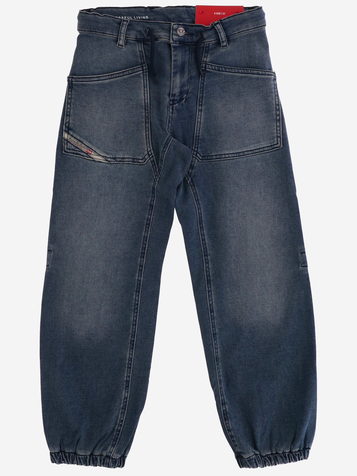 Jeans in cotone stretch J02942 KXBUWK01 DIESEL KIDS 