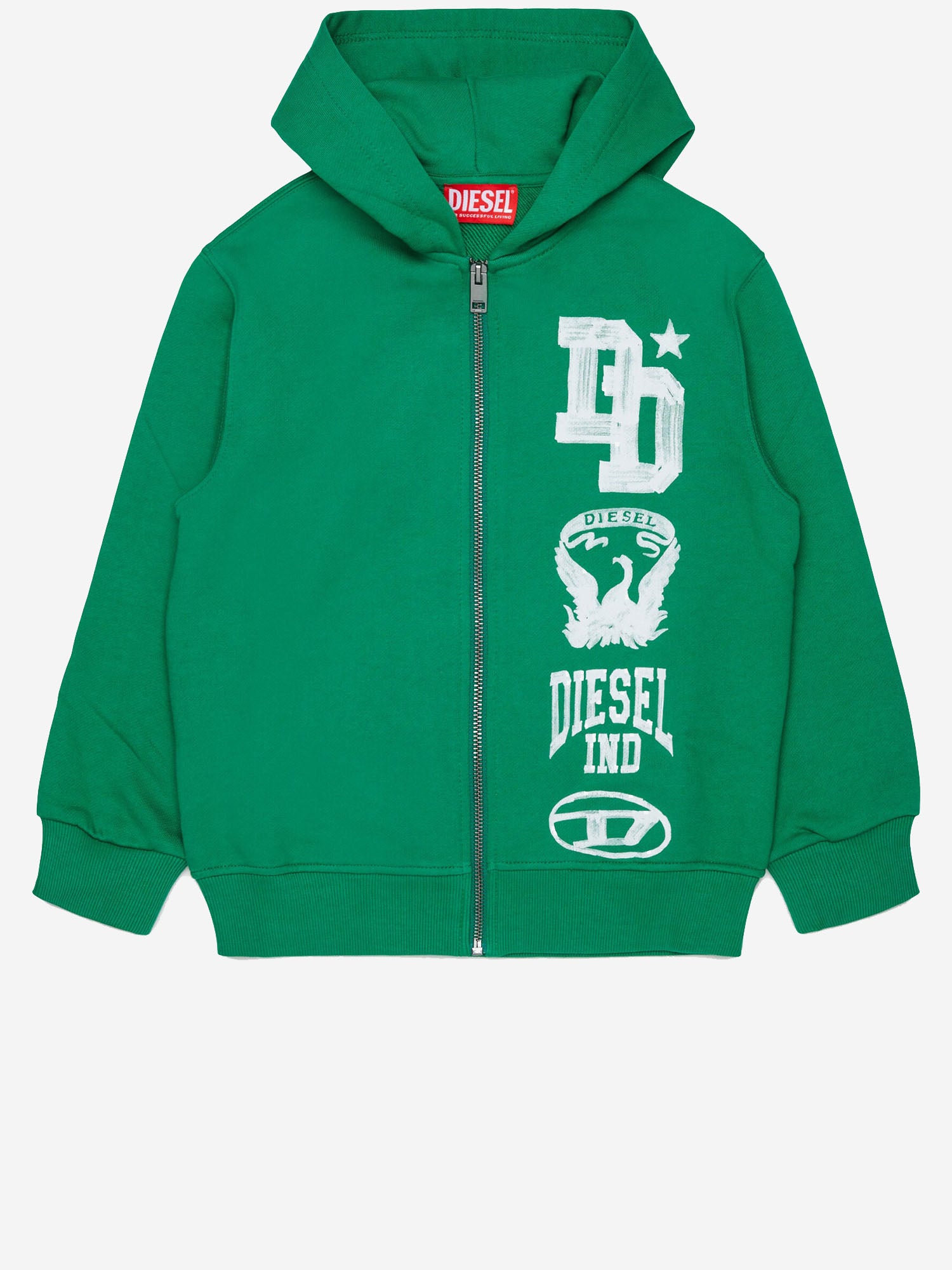 FELPA IN COTONE CON LOGO J02987 0GEADK550A DIESEL KIDS 